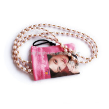 digital print vogue suede jewelry pouch